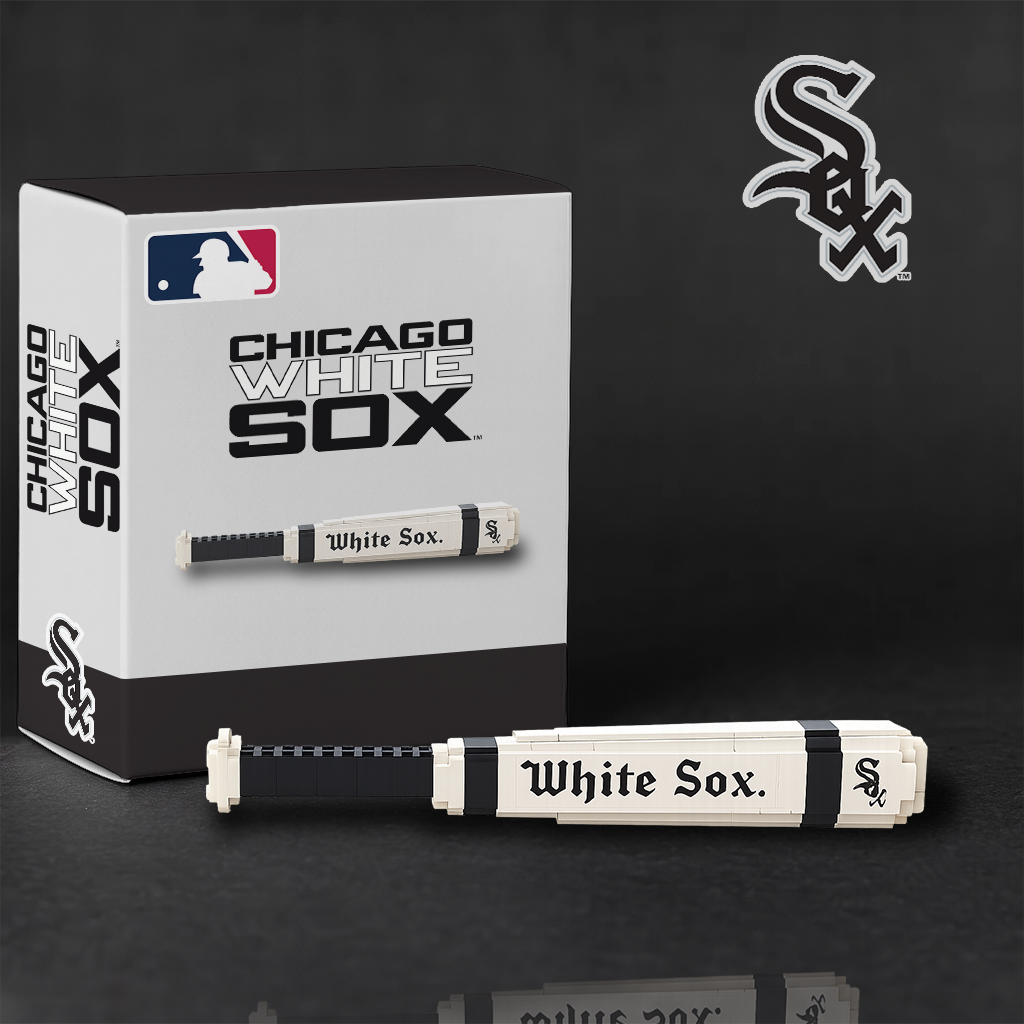 MLB Teams Baseball Bat Building Block Set DDT NTL