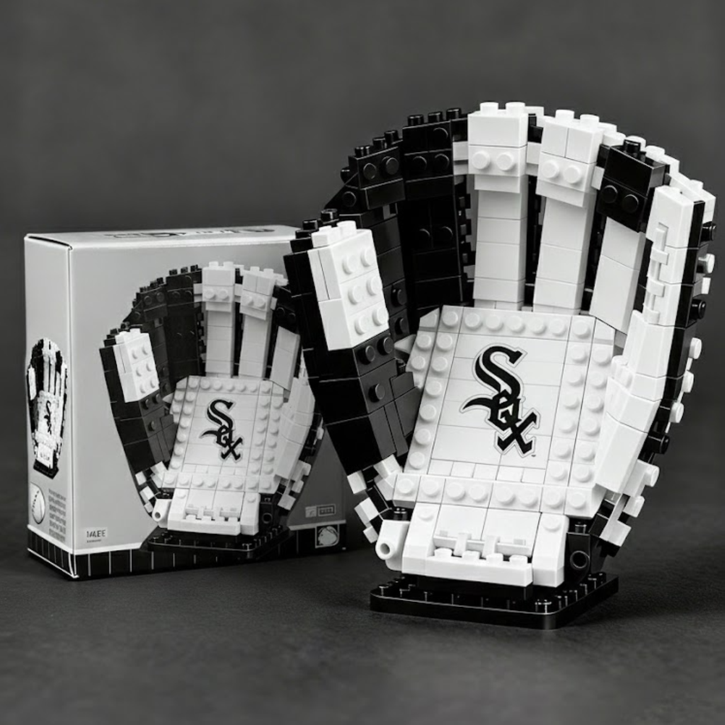 MLB Teams Baseball Glove Building Block Set Ver.2 DDT NTL