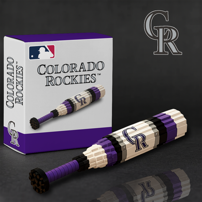 MLB Teams Baseball Bat Building Block Set DDT NTL