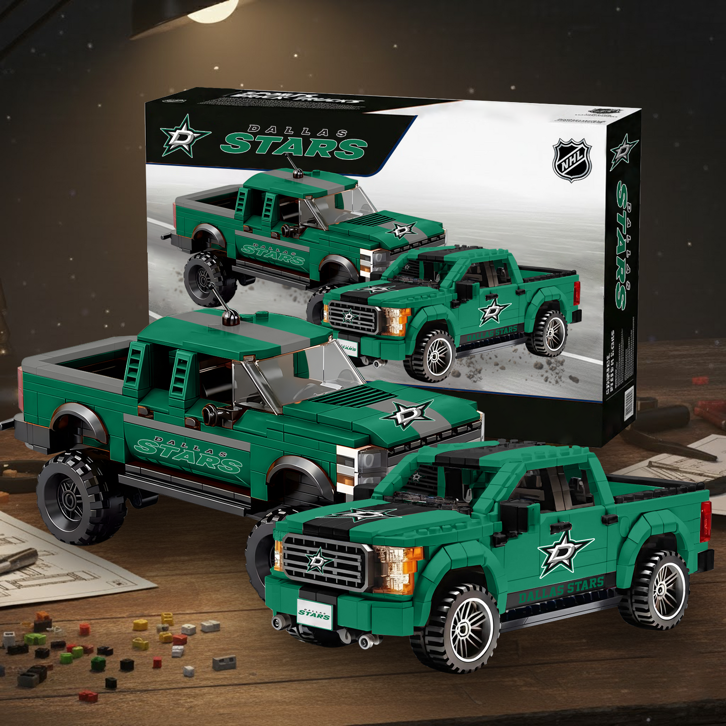 NHL Raptor Pickup Truck and Hockey Racing Trucks V1 NAK NHT