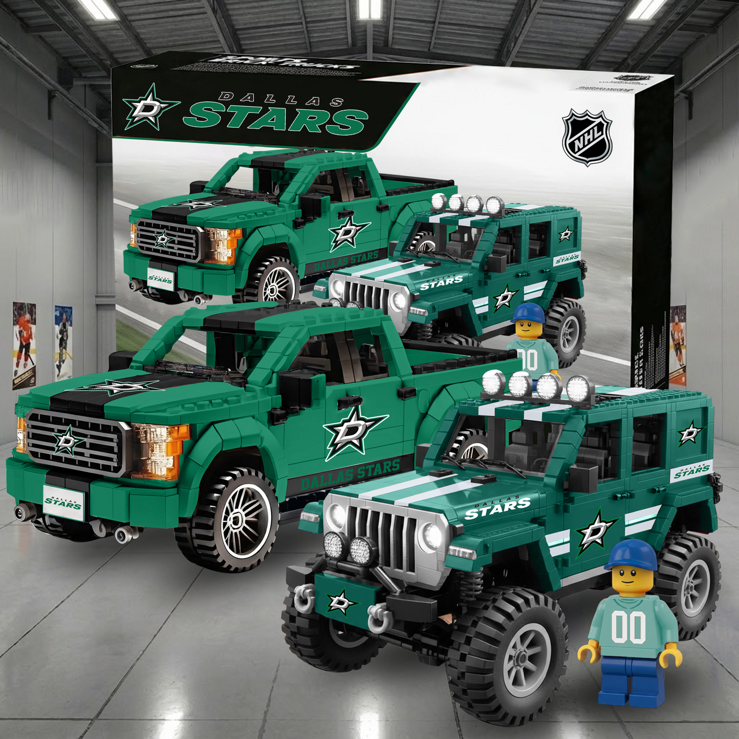 NHL Team Off-Road Vehicles and Hockey Racing Trucks V1 NAK NHT