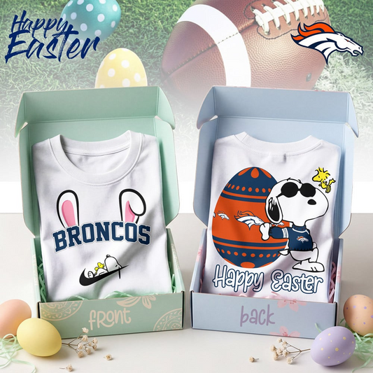 DB Premium NFL Happy Snoopy Easter T-shirt DDT NTL