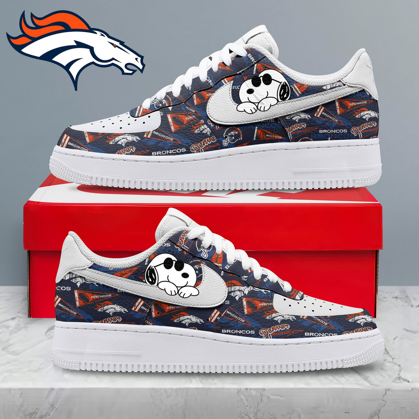 DB Premium NFL Kickoff Spirit AF1 Shoes 100626