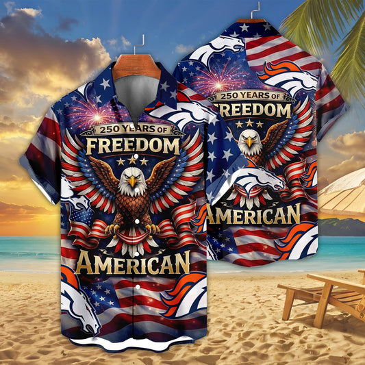 DB x NFL America 250th Anniversary Eagles Hawaiian Shirt 090626