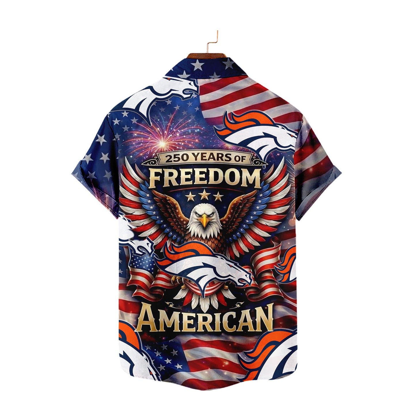 DB x NFL America 250th Anniversary Eagles Hawaiian Shirt 090626