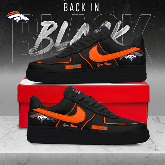 DB x NFL Back In Black AF1 Sneakers 250626