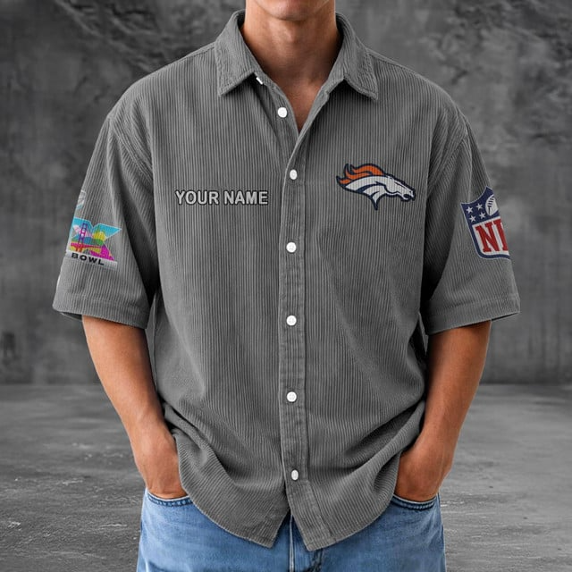 DB x NFL Men Seersucker Button Shirt DDT NTL