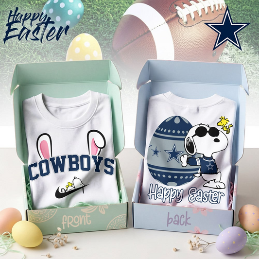 DC Premium NFL Happy Snoopy Easter T-shirt DDT NTL