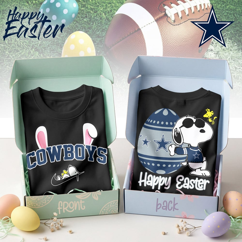DC Premium NFL Happy Snoopy Easter T-shirt DDT NTL