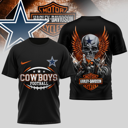 DC Premium NFL Motorcycle 3D Shirt DDT 090626 HLPHUONG