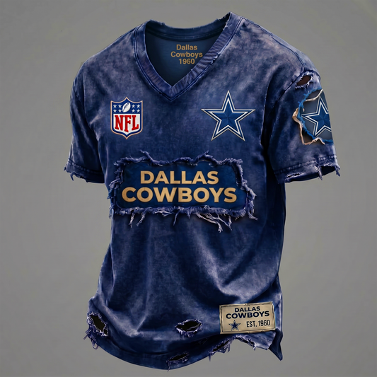 DC NFL Premium V-Neck T-shirt Gift For Fans 0306 NAK DATND NHT
