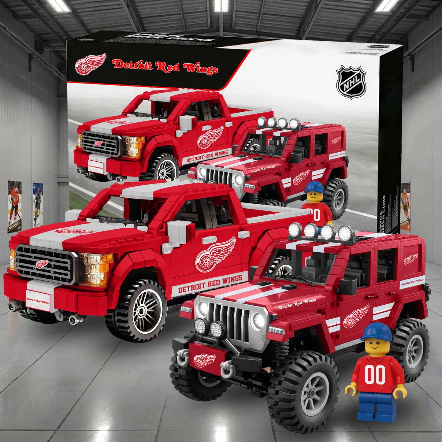 NHL Team Off-Road Vehicles and Hockey Racing Trucks V1 NAK NHT