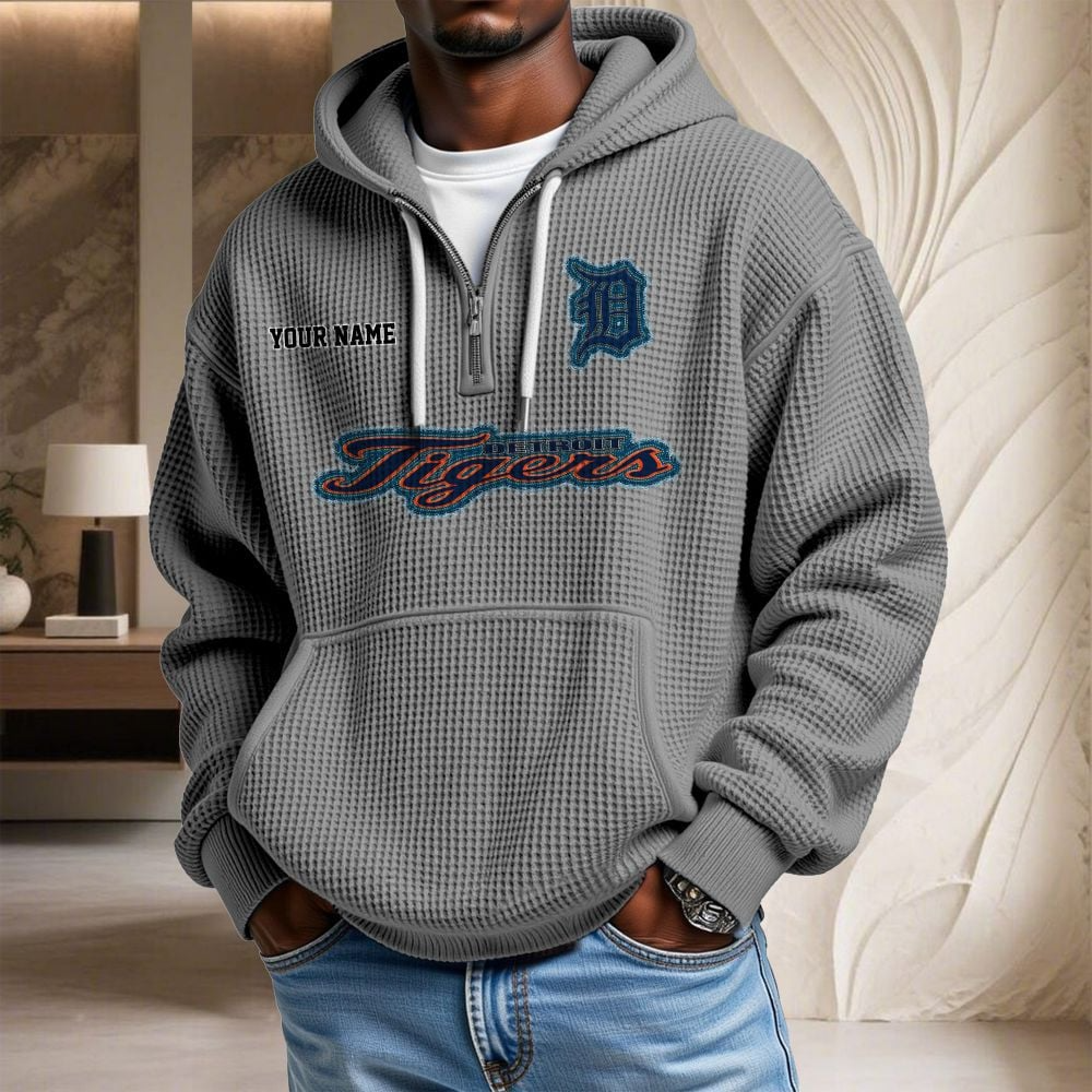 DET x MLB Waffle Hoodie DATND TANTD