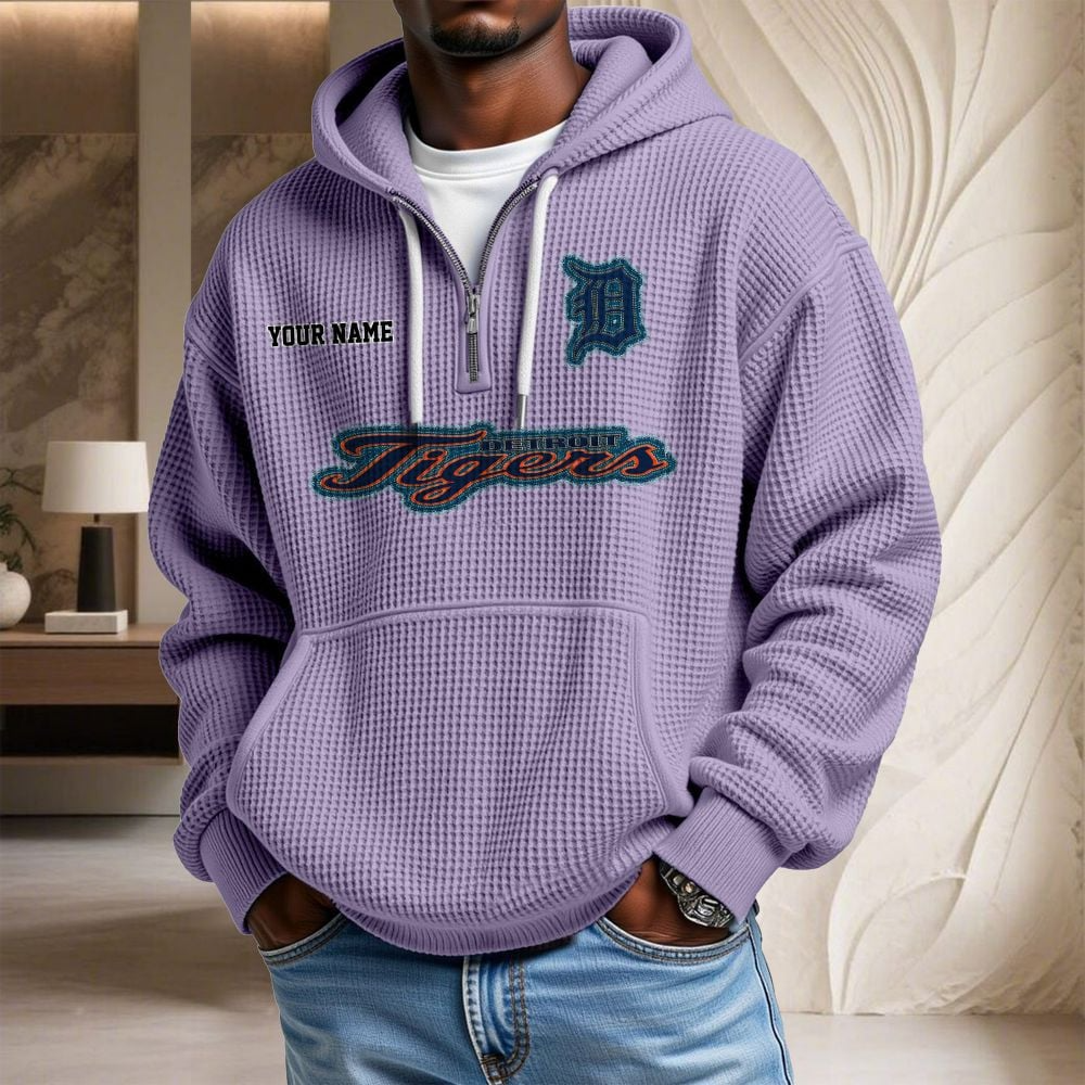 DET x MLB Waffle Hoodie DATND TANTD