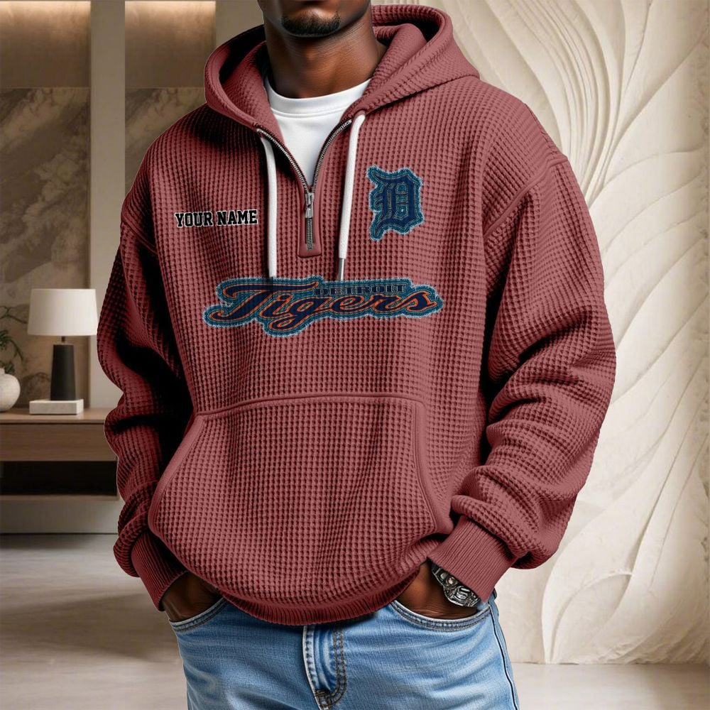 DET x MLB Waffle Hoodie DATND TANTD