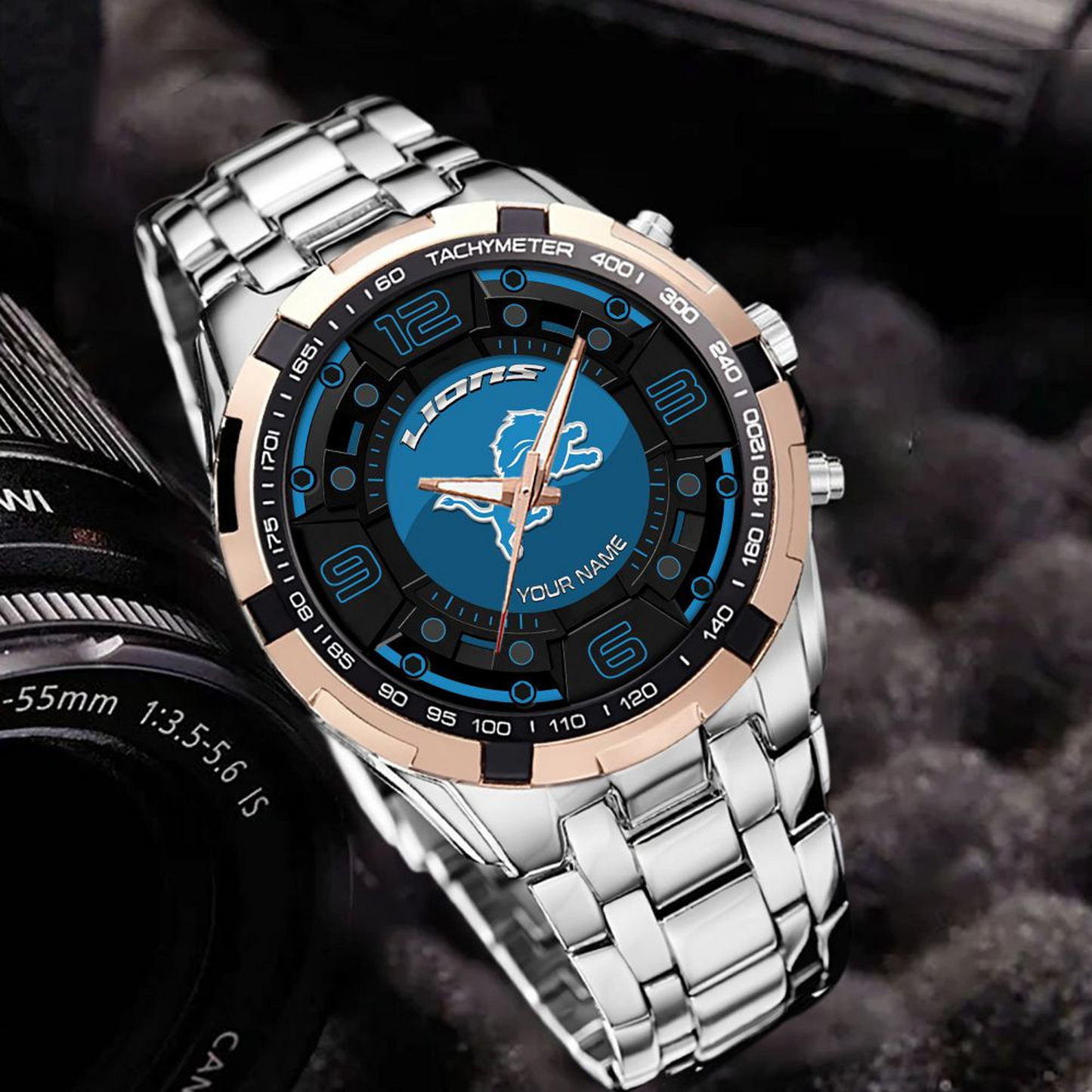DET x NFL Stainless Steel Watch DatND DVT