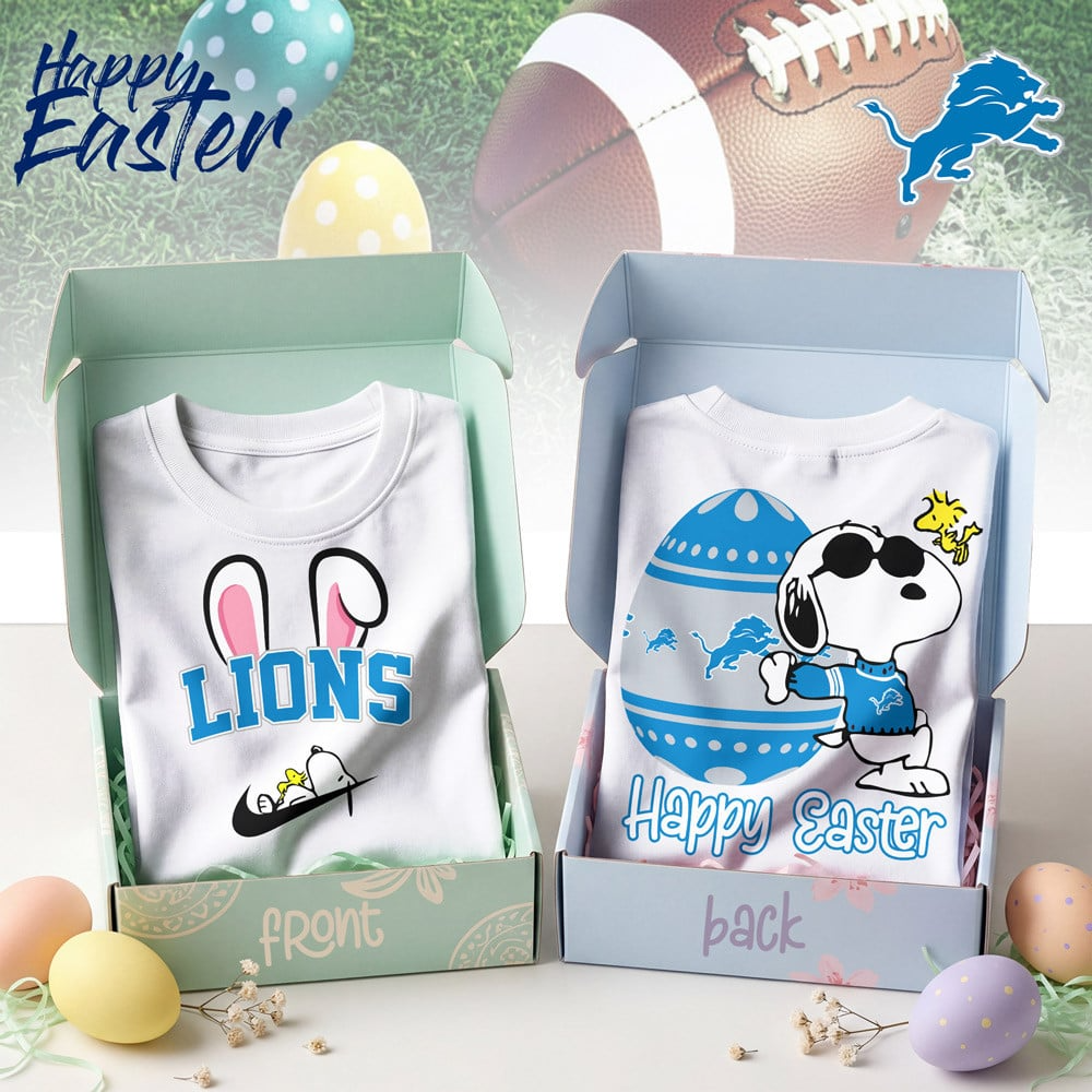 DL Premium NFL Happy Snoopy Easter T-shirt DDT NTL