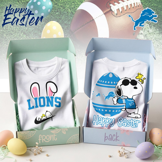 DL Premium NFL Happy Snoopy Easter T-shirt DDT NTL
