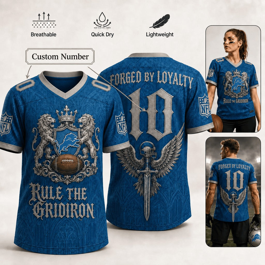 DL Premium NFL Medieval Warrior Game Day Game Day Jersey 100626
