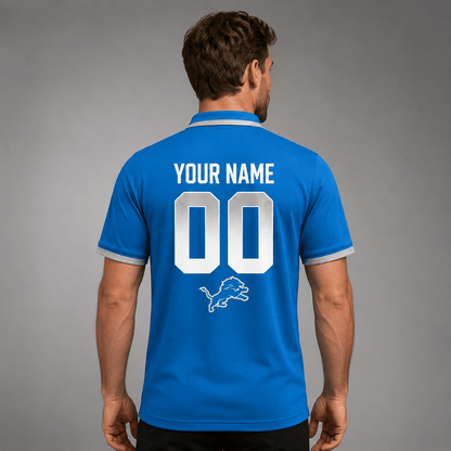 DL Premium NFL Personalized Match Day Polo Shirt