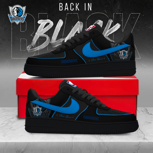 DM x MLB 2025 Back In Black AF1 Sneakers DDT NTL