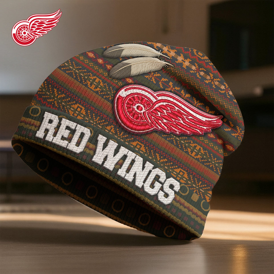 DRW Premium NHL Feathered Beanie Hat DDT CTND