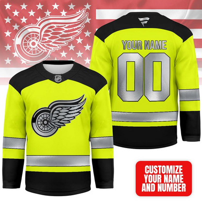 DRW Premium NHL Hi-Vis Safety Hockey Jersey DDT CTND
