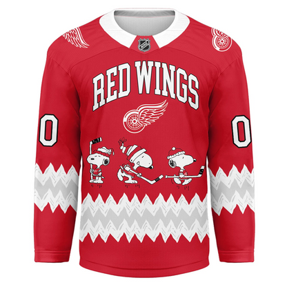 DRW Premium NHL Snoopy Personalized Hockey Jersey DDT CTND