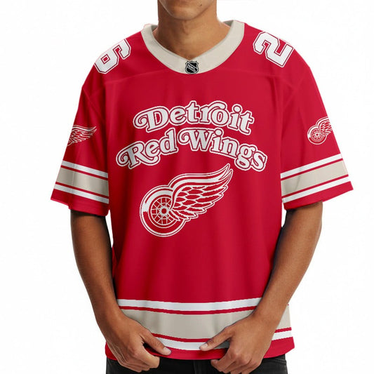 DRW x Hockey Ice Short Sleeves Jersey Shirt Custom Any Number Gift DDT TTTZ