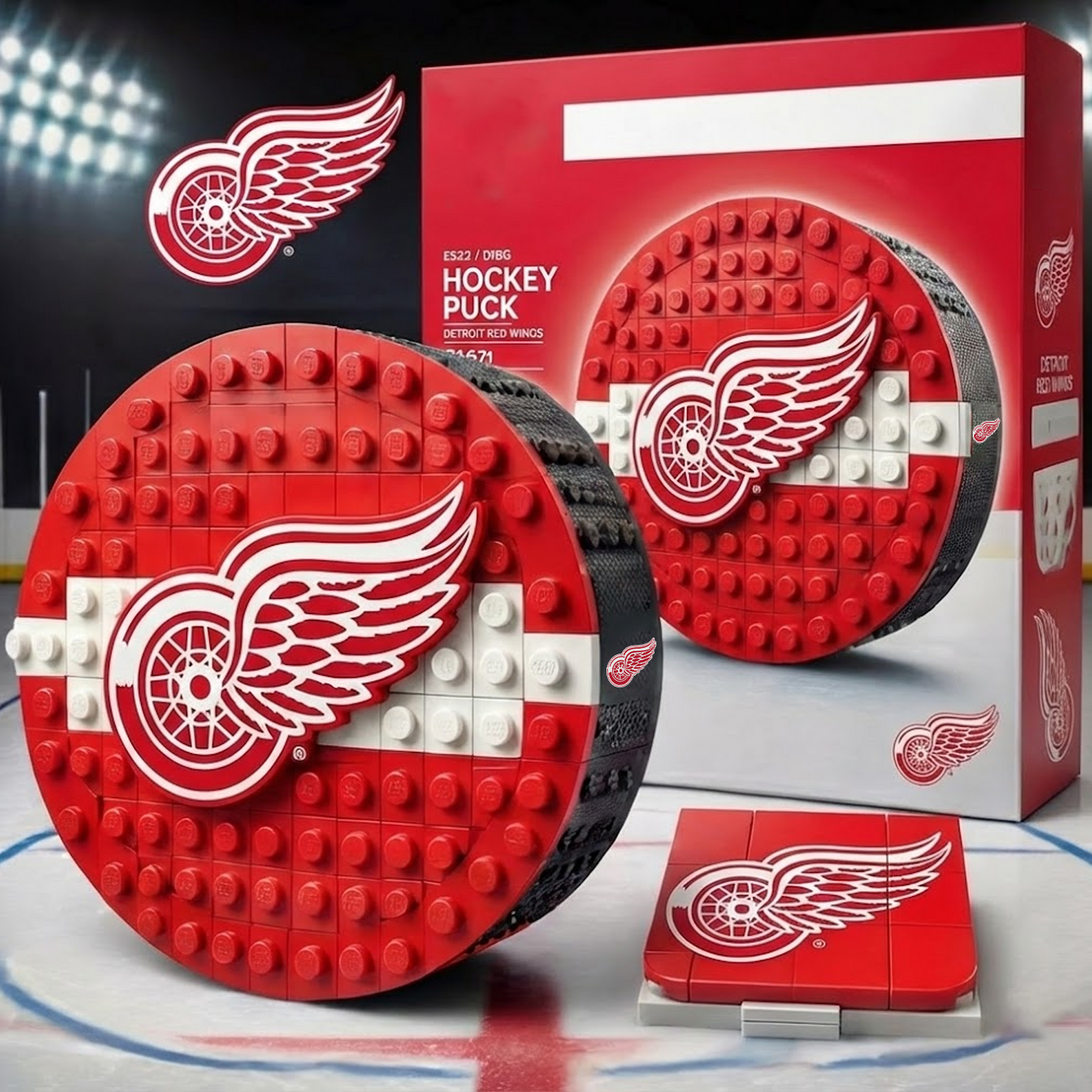 NHL Hockey Game Building Blocks 0512 DDT CTND