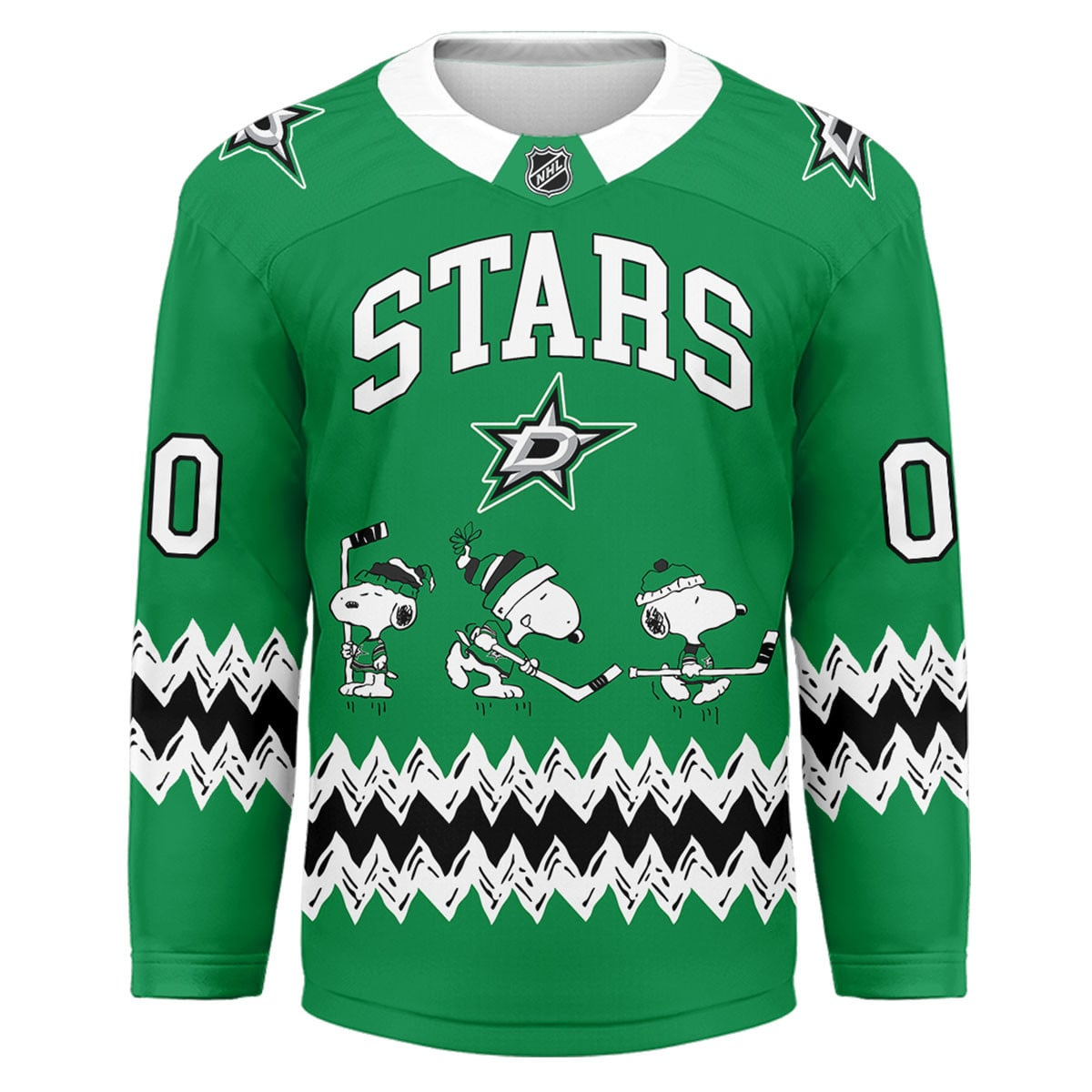 DS Premium NHL Snoopy Personalized Hockey Jersey DDT CTND
