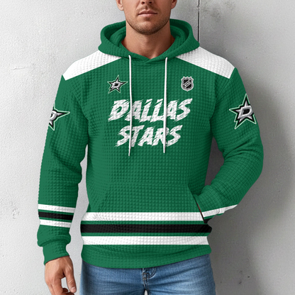 DS Premium NHL Sorry Busy Hockey Waffle Hoodie DDT NTL