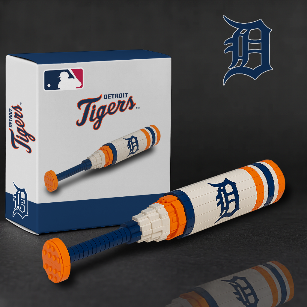 MLB Teams Baseball Bat Building Block Set DDT NTL