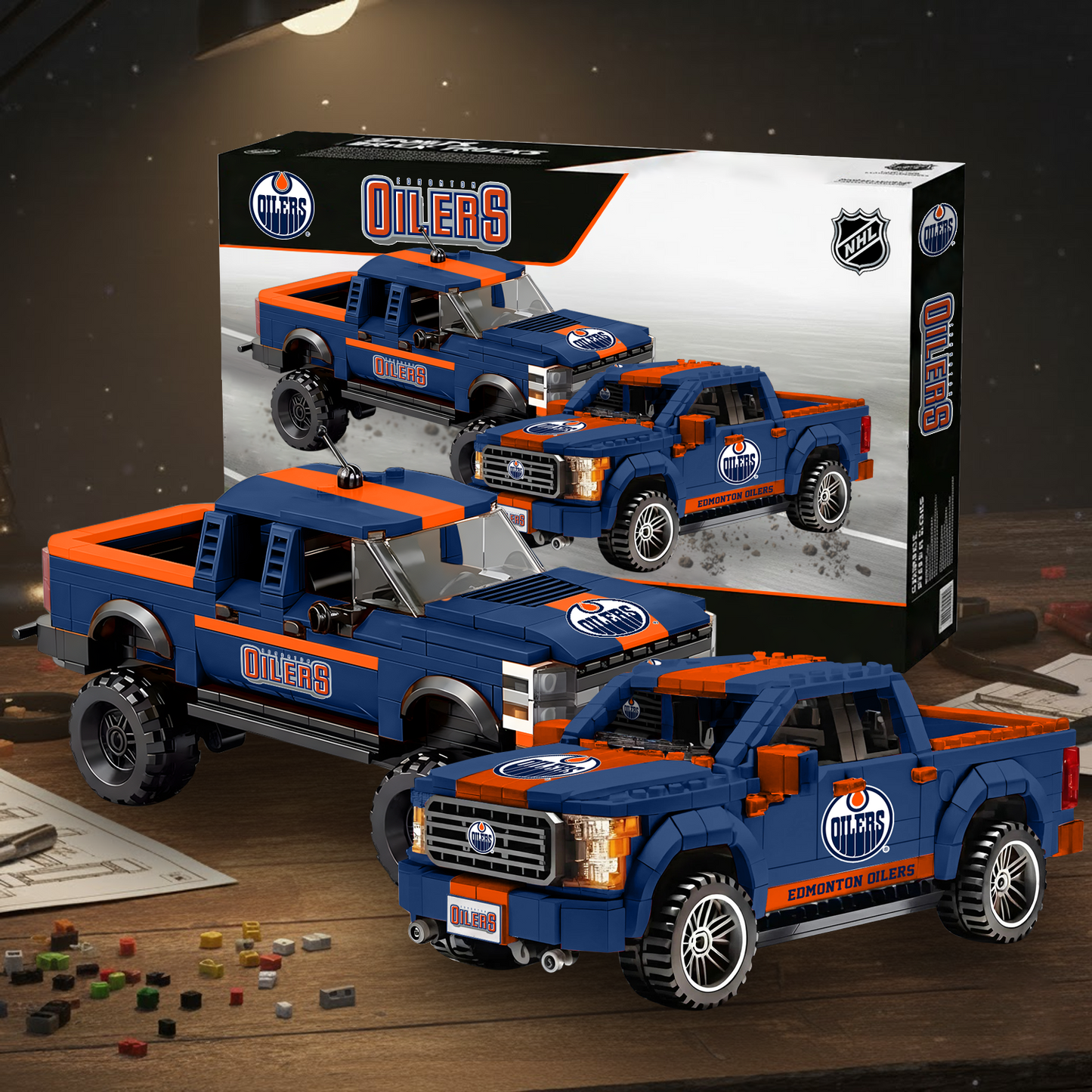 NHL Raptor Pickup Truck and Hockey Racing Trucks V1 NAK NHT