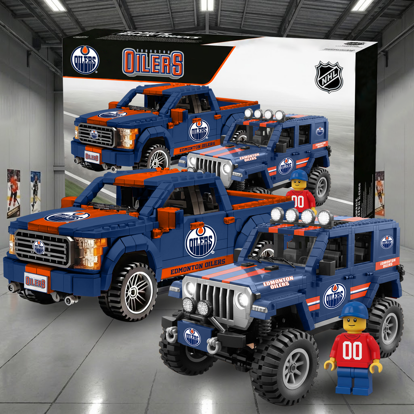 NHL Team Off-Road Vehicles and Hockey Racing Trucks V1 NAK NHT