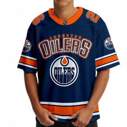 EO x Hockey Ice Short Sleeves Jersey Shirt Custom Any Number Gift DDT TTTZ