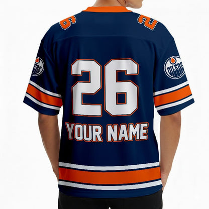 EO x Hockey Ice Short Sleeves Jersey Shirt Custom Any Number Gift DDT TTTZ