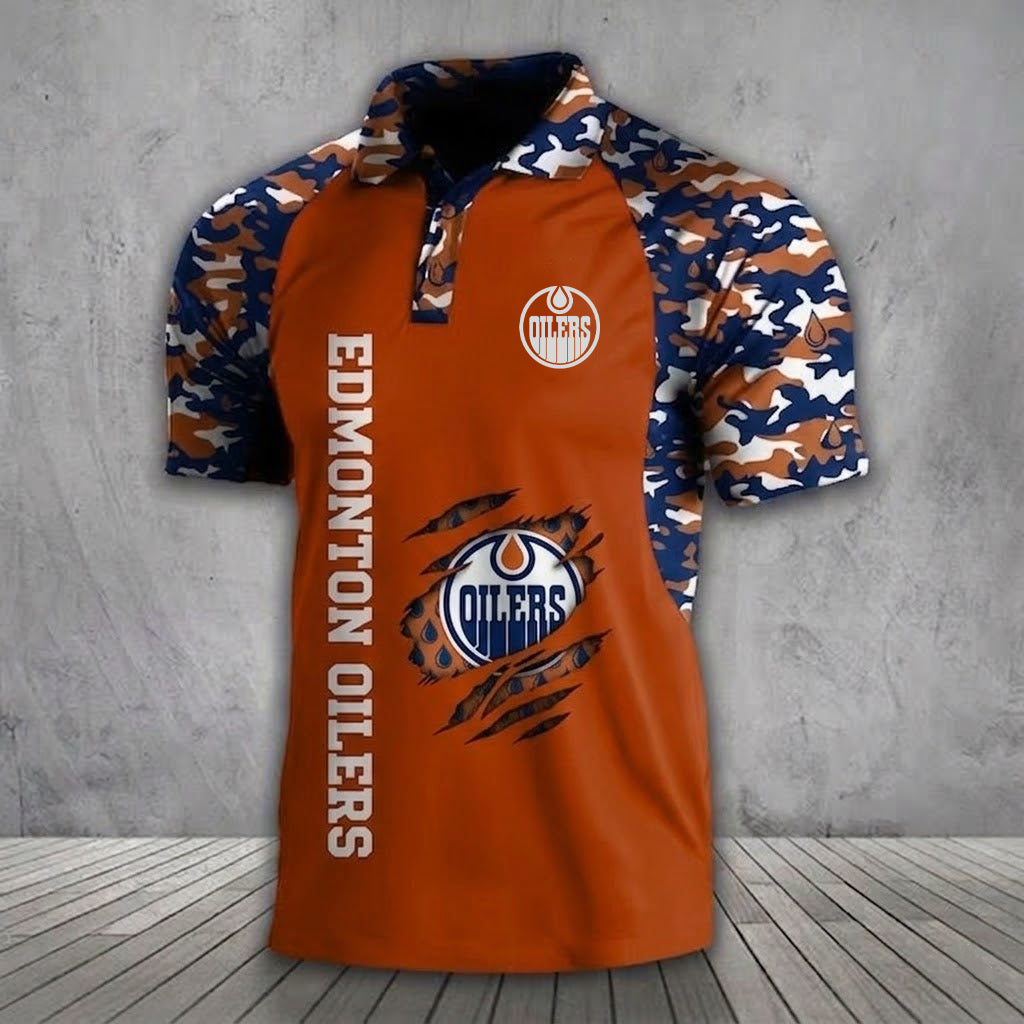 EO x NHL Premium Camouflage Polo DDT TTTZ