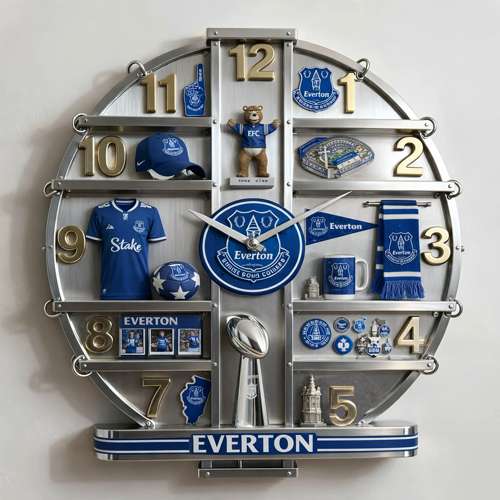 EVE x EPL 3D Visual Effect Acrylic Wall Clock DDT CTND