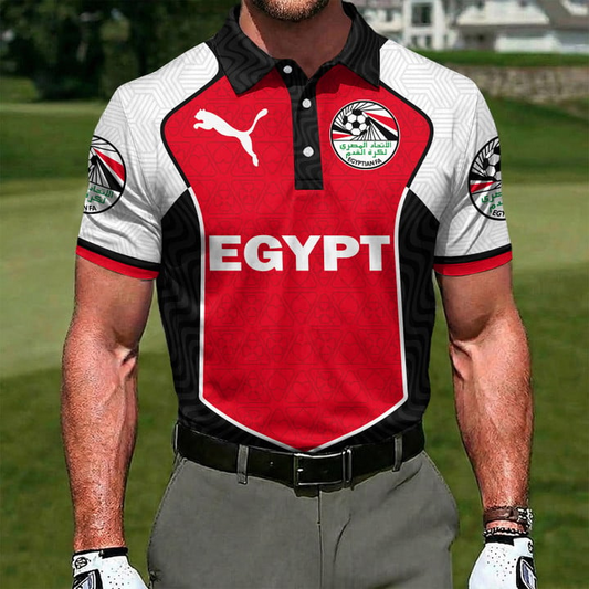 Egypt x World Cup 2026 Classic Polo Shirt DDT NTL