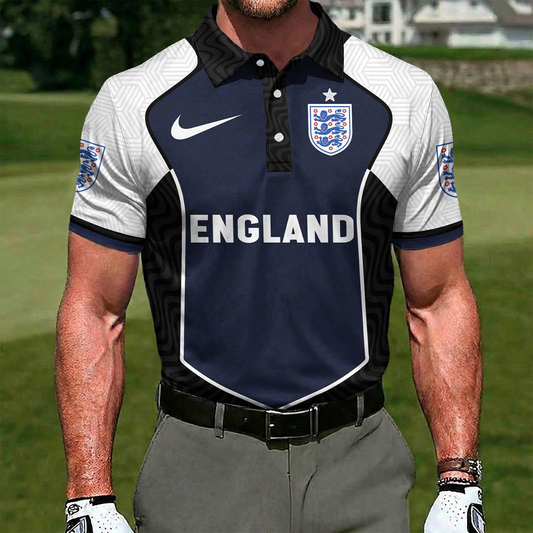 England x World Cup 2026 Classic Polo Shirt DDT NTL