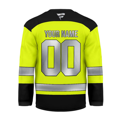 FB Premium NHL Hi-Vis Safety Hockey Jersey DDT CTND