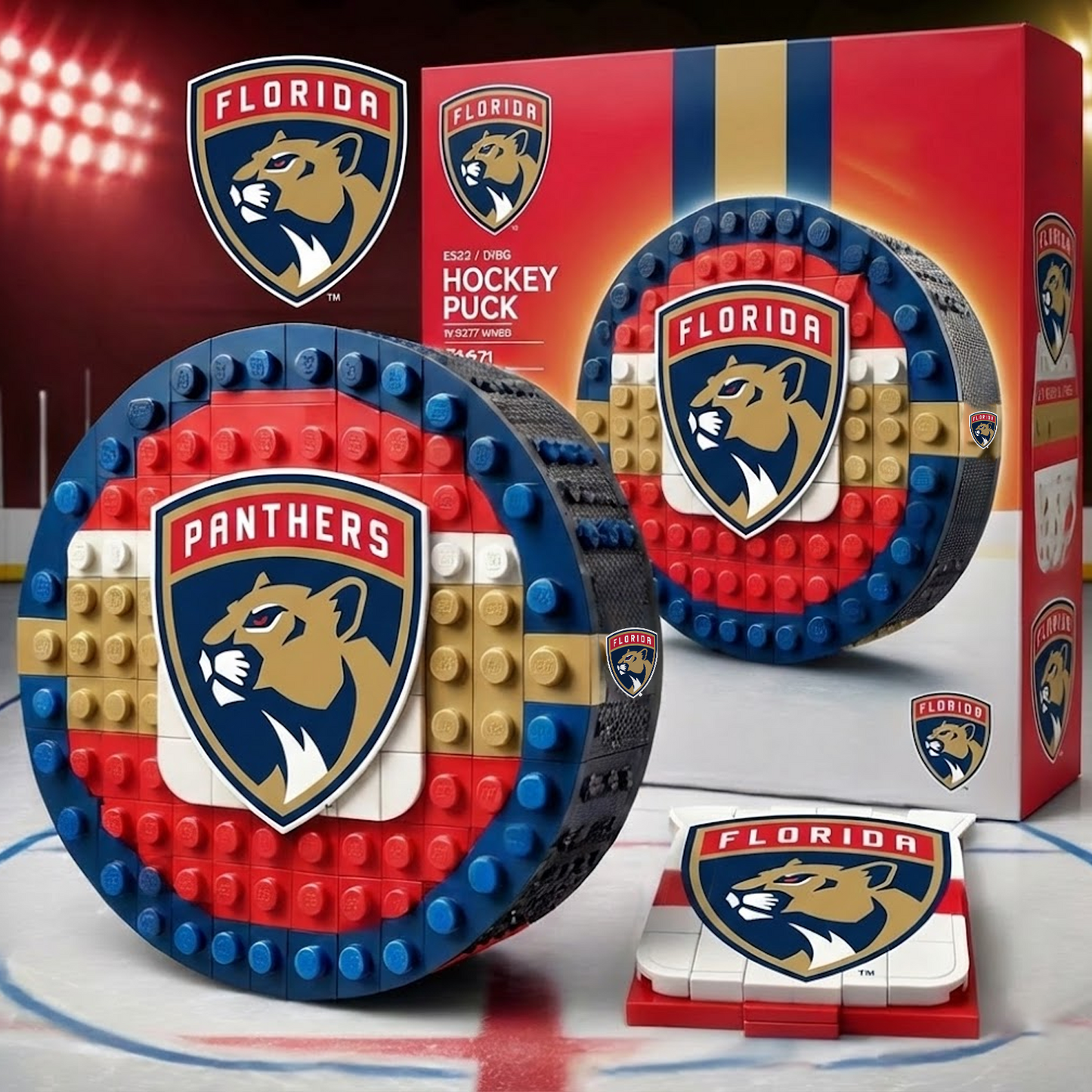 NHL Hockey Game Building Blocks 0512 DDT CTND