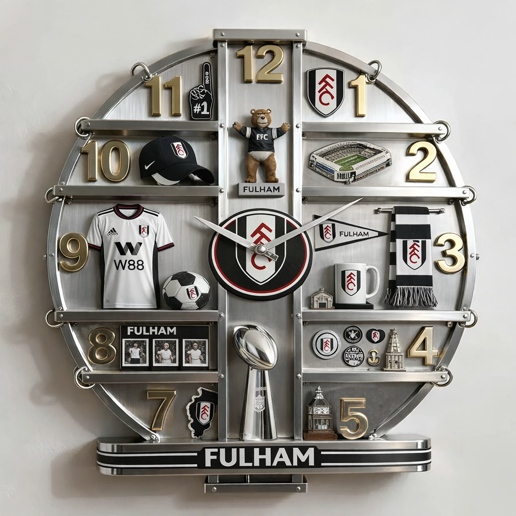 FUL x EPL 3D Visual Effect Acrylic Wall Clock DDT CTND