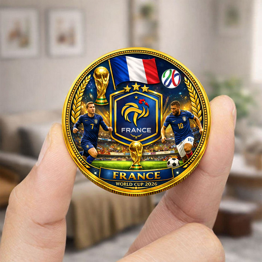 France Premium World Cup Commemorative Coin DDT CTND