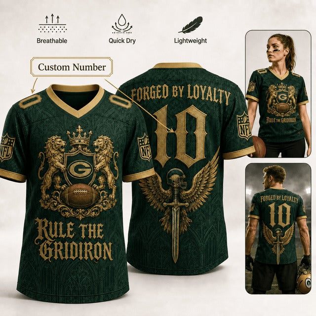 GBP Premium NFL Medieval Warrior Game Day Game Day Jersey 100626