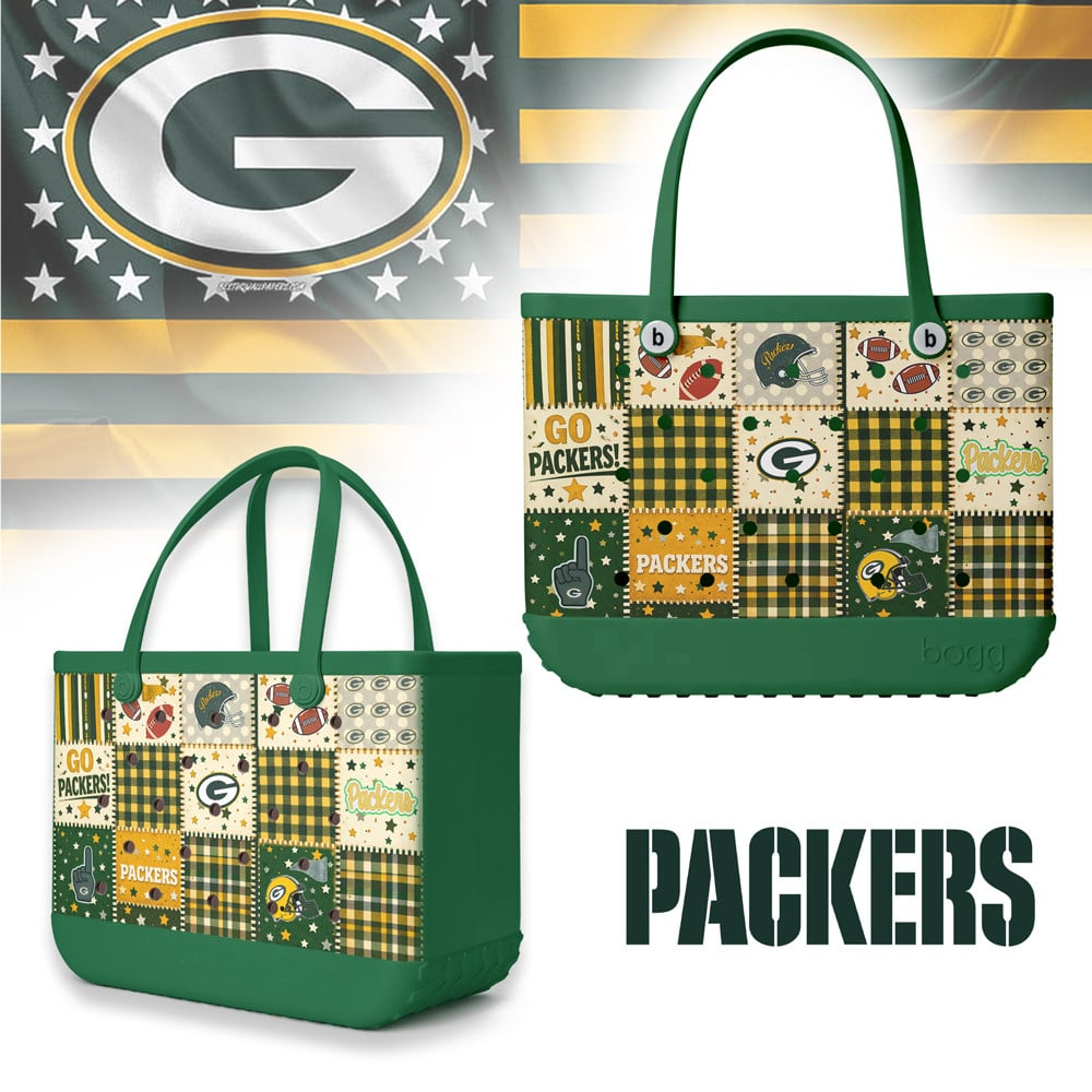 GBP Premium NFL Patchwork Design Beach Tote Bag DDT CTND