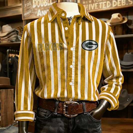 GBP x NFL Color Stripe Corduroy Shirt DDT NTL
