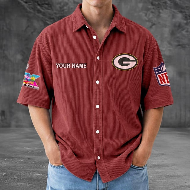 GBP x NFL Men Seersucker Button Shirt DDT NTL