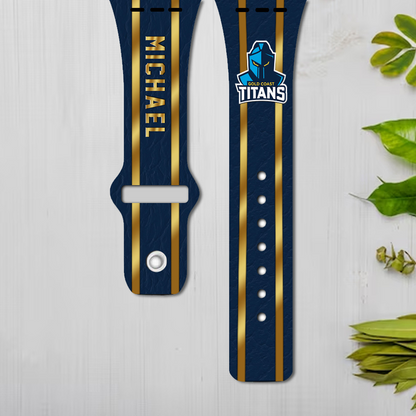 GCT X PREMIUM NRL New Apple Watch Band Custom Name NDT NHT